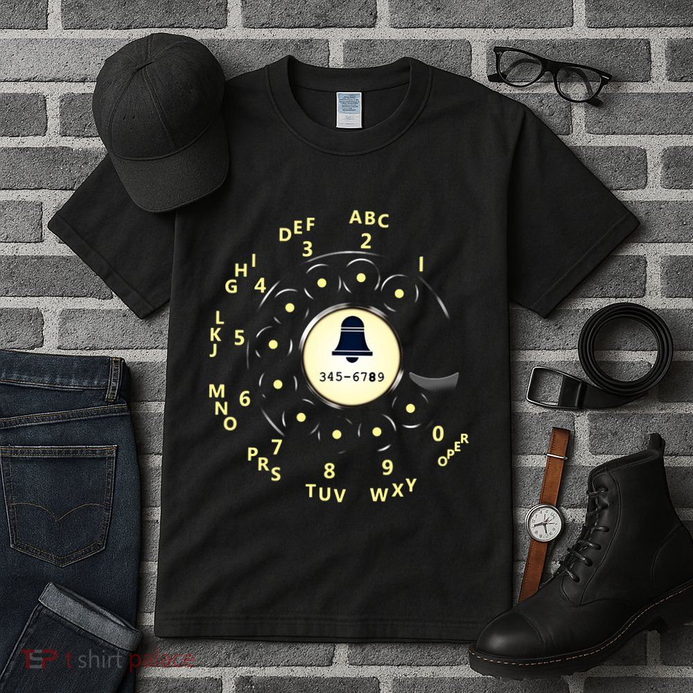 Retro Rotary Dial Tall T-Shirt