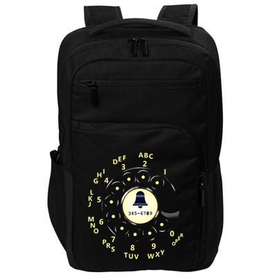 Retro Rotary Dial Impact Tech Backpack
