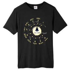 Retro Rotary Dial Tall Fusion ChromaSoft Performance T-Shirt