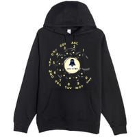 Retro Rotary Dial Premium Pullover Hoodie