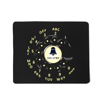Retro Rotary Dial Mousepad
