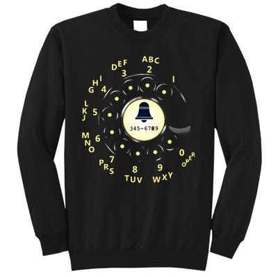 Retro Rotary Dial Tall Sweatshirt