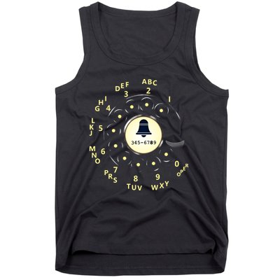 Retro Rotary Dial Tank Top