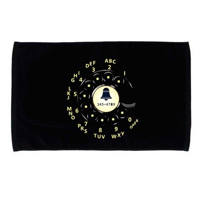 Retro Rotary Dial Microfiber Hand Towel