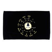 Retro Rotary Dial Microfiber Hand Towel