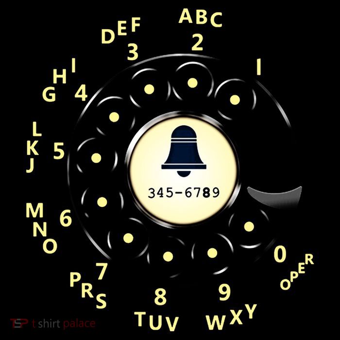 Retro Rotary Dial Crop Top