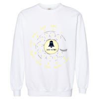 Retro Rotary Dial Garment-Dyed Sweatshirt