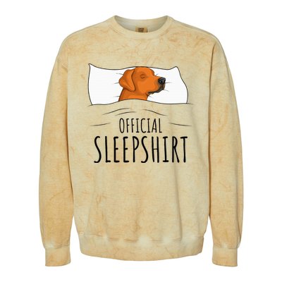 Rhodesian Ridgeback Dog Sleepshirt Colorblast Crewneck Sweatshirt