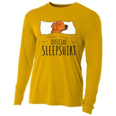 Rhodesian Ridgeback Dog Sleepshirt Cooling Performance Long Sleeve Crew