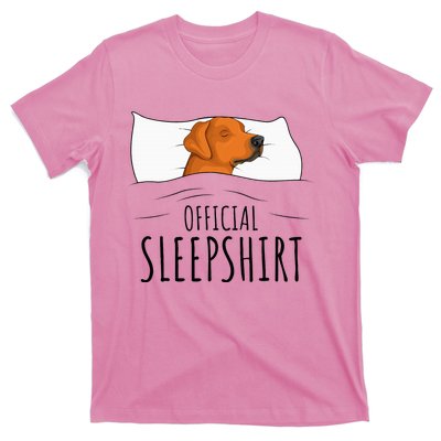 Rhodesian Ridgeback Dog Sleepshirt T-Shirt