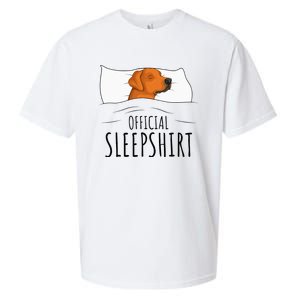 Rhodesian Ridgeback Dog Sleepshirt Sueded Cloud Jersey T-Shirt