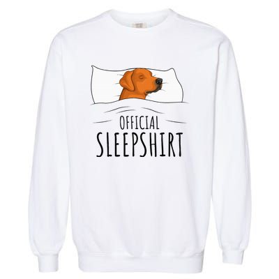 Rhodesian Ridgeback Dog Sleepshirt Garment-Dyed Sweatshirt