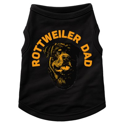 Rottweiler Rottie Dad Daddy Father Funny Doggie Tank