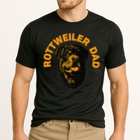 Rottweiler Rottie Dad Daddy Father Funny Cooling Performance Crew T-Shirt