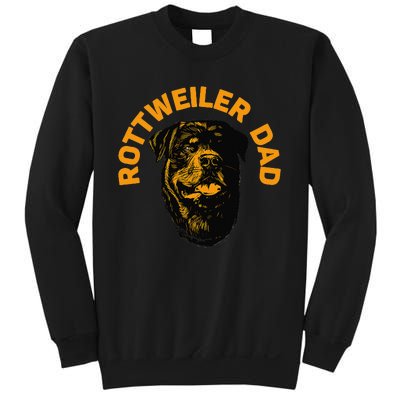 Rottweiler Rottie Dad Daddy Father Funny Sweatshirt