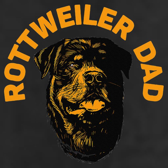 Rottweiler Rottie Dad Daddy Father Funny Adult Drive Performance Visor