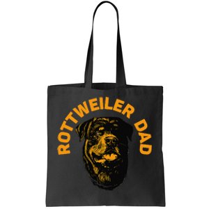 Rottweiler Rottie Dad Daddy Father Funny Tote Bag