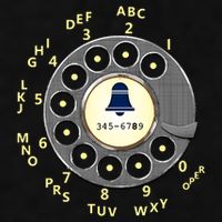 Retro Rotary Dial Ladies PosiCharge Tri-Blend Wicking Tank