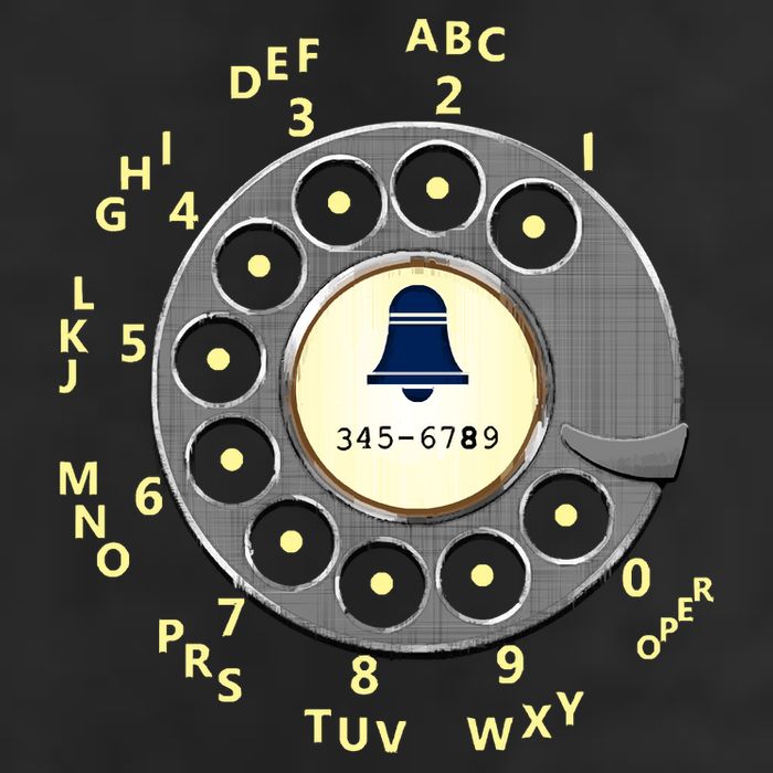 Retro Rotary Dial Cool Comfort Performance Bucket Hat