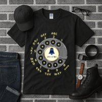 Retro Rotary Dial Tall T-Shirt