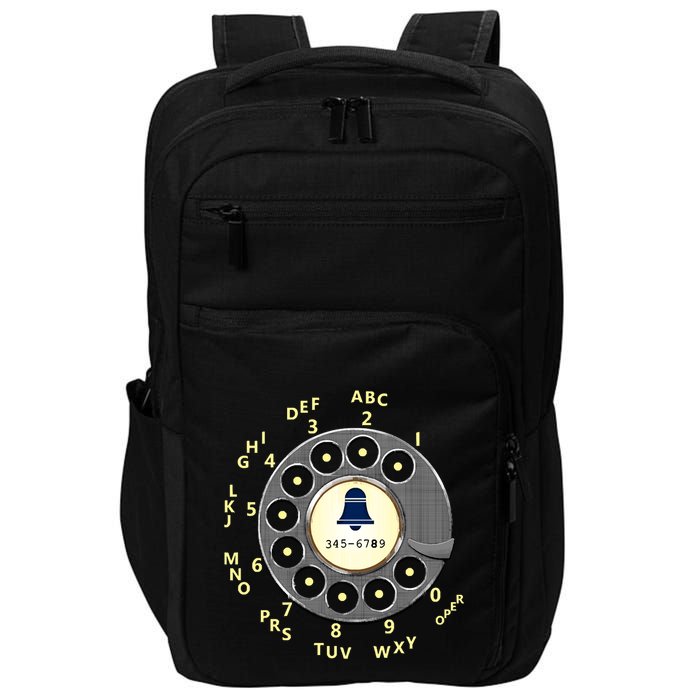 Retro Rotary Dial Impact Tech Backpack