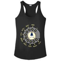Retro Rotary Dial Ladies PosiCharge Competitor Racerback Tank