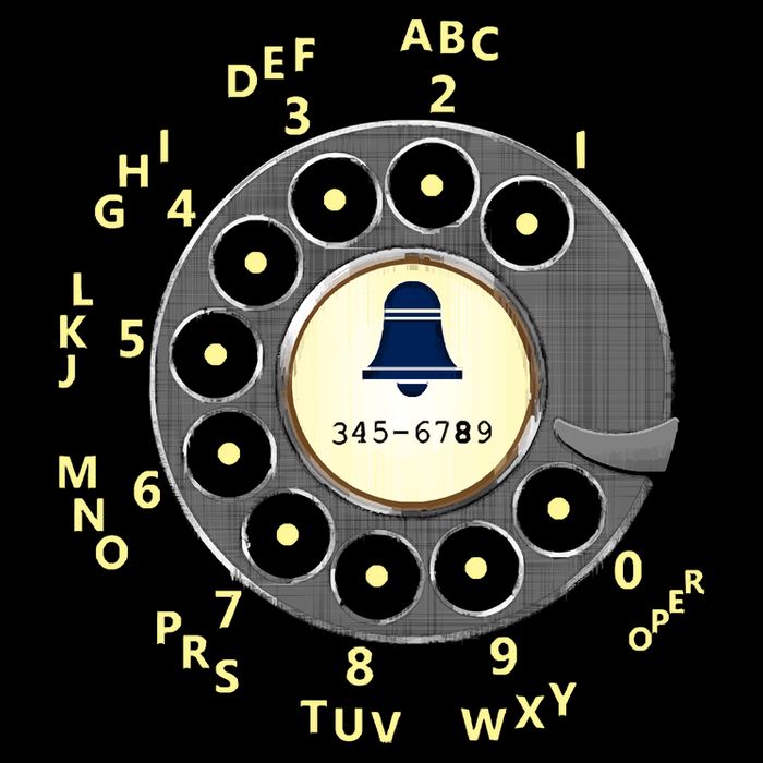 Retro Rotary Dial Bag