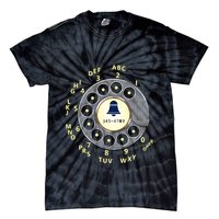 Retro Rotary Dial Tie-Dye T-Shirt