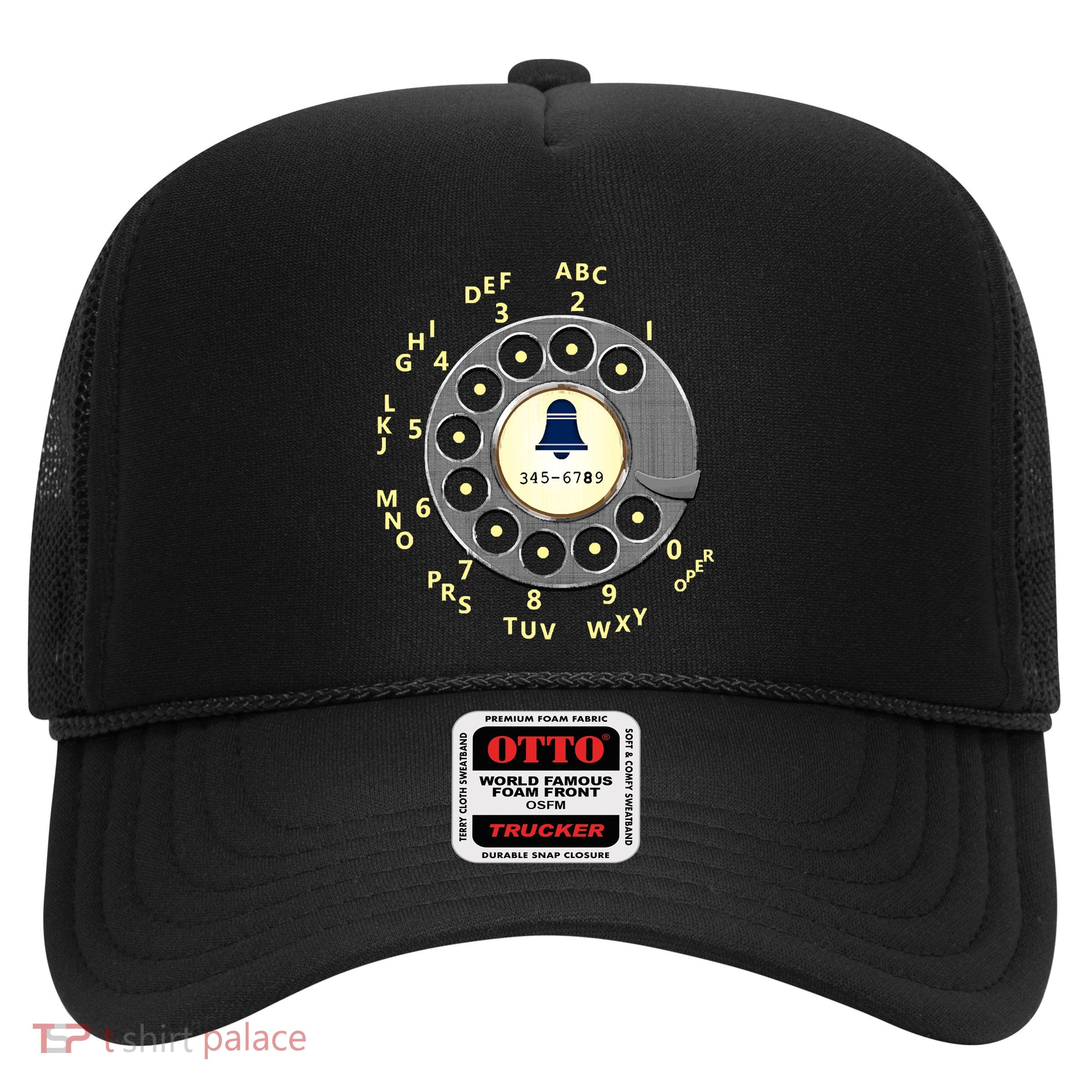 Retro Rotary Dial Trucker Hat