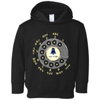 Retro Rotary Dial Toddler Hoodie