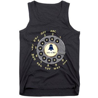 Retro Rotary Dial Tank Top