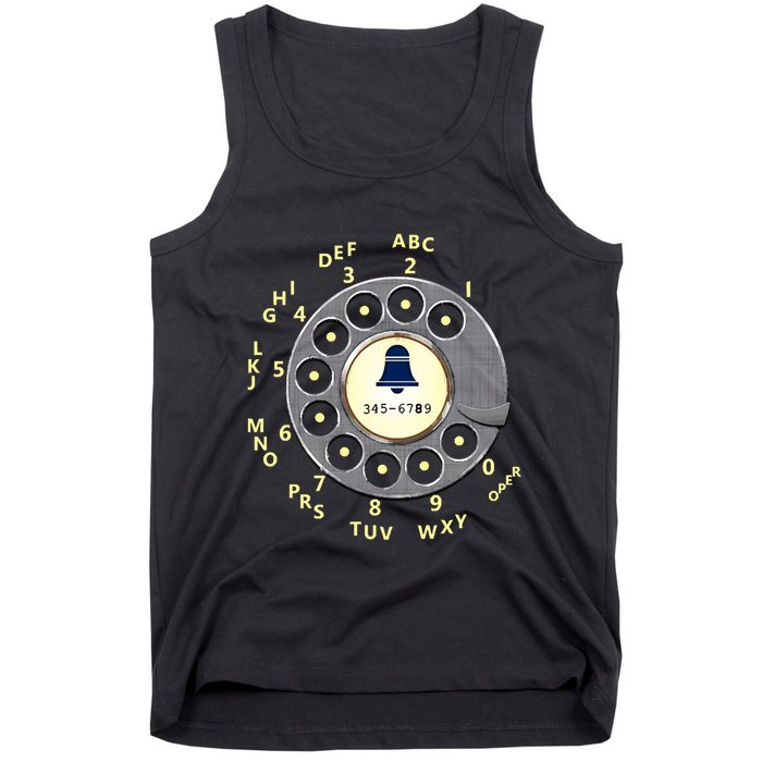 Retro Rotary Dial Tank Top