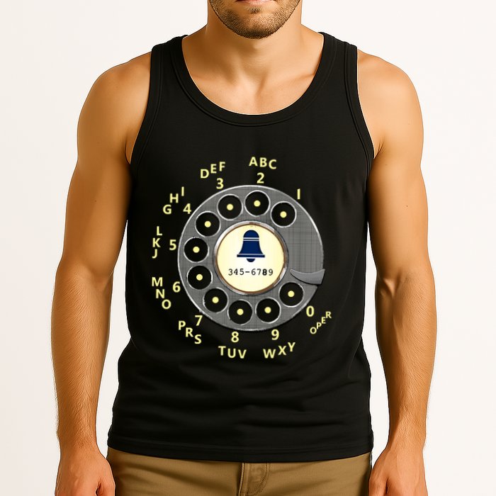 Retro Rotary Dial Tank Top