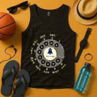 Retro Rotary Dial Tank Top