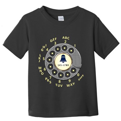 Retro Rotary Dial Toddler T-Shirt