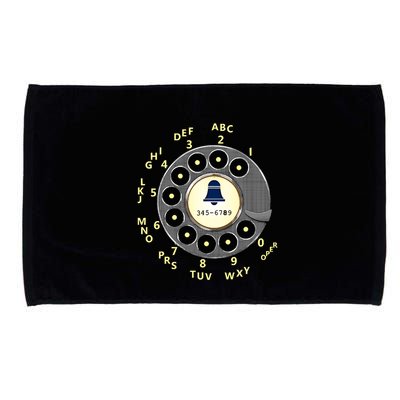 Retro Rotary Dial Microfiber Hand Towel