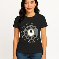 Retro Rotary Dial Womens T-Shirt