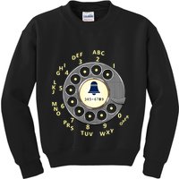Retro Rotary Dial Kids Sweatshirt