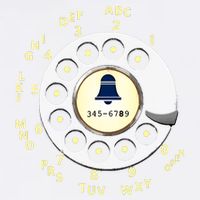 Retro Rotary Dial Garment-Dyed Sweatshirt