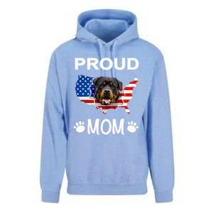 Rottweiler Rottweiler Dog Rottweiler Proud Patriot Mom Gift Unisex Surf Hoodie