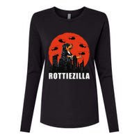 Rottweiler Rottie Dog Lovers Rottweiler Mom Funny Womens Cotton Relaxed Long Sleeve T-Shirt