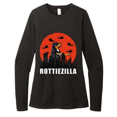 Rottweiler Rottie Dog Lovers Rottweiler Mom Funny Womens CVC Long Sleeve Shirt