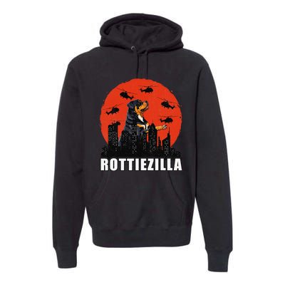 Rottweiler Rottie Dog Lovers Rottweiler Mom Funny Premium Hoodie