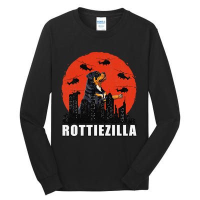 Rottweiler Rottie Dog Lovers Rottweiler Mom Funny Tall Long Sleeve T-Shirt