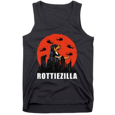 Rottweiler Rottie Dog Lovers Rottweiler Mom Funny Tank Top