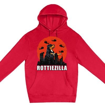 Rottweiler Rottie Dog Lovers Rottweiler Mom Funny Premium Pullover Hoodie