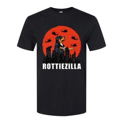 Rottweiler Rottie Dog Lovers Rottweiler Mom Funny Softstyle CVC T-Shirt