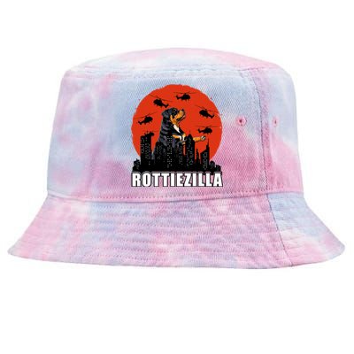 Rottweiler Rottie Dog Lovers Rottweiler Mom Funny Tie-Dyed Bucket Hat