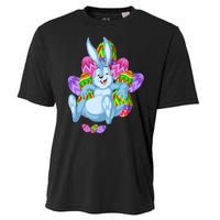 Rabbit Relaxing Easter Day Cooling Performance Crew T-Shirt