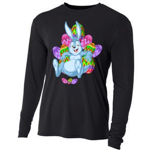 Rabbit Relaxing Easter Day Cooling Performance Long Sleeve Crew